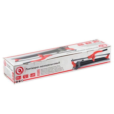 Плиткорез монорельсовый 600мм, на подшипниках. INTERTOOL HT-0382