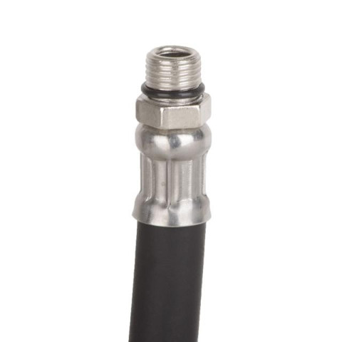 Шланг к пистолету для подкачки колес грузовых автомобилей с наконечником 50 см INTERTOOL PT-0513