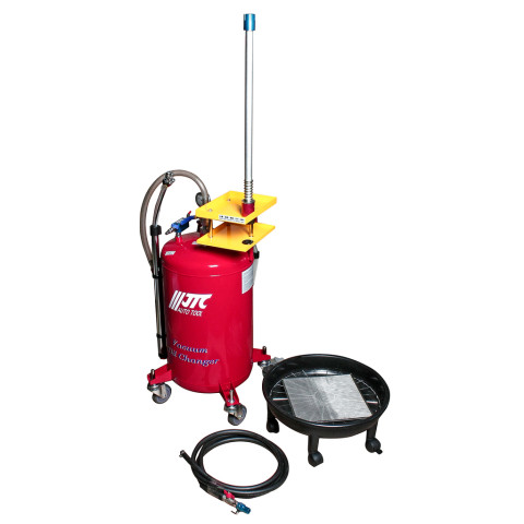 Установка для замены масла 80л, поддон 16л (комбинированная)