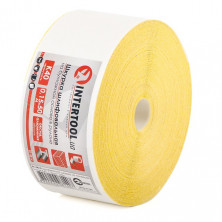 Шлифовальная шкурка на бумажной основе К40, 115мм*50м INTERTOOL BT-0814