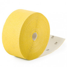 Шлифовальная шкурка на бумажной основе К40, 115мм*50м INTERTOOL BT-0814