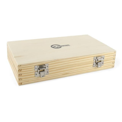 Набор фрез по дереву в деревянном кейсе INTERTOOL HT-0073