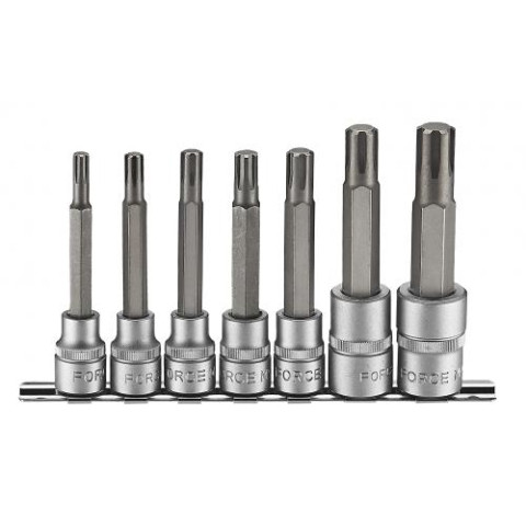 3/8 и 1/2 Набор головок-бит Ribe (Fiat) 7пр. (FORCE 3078)