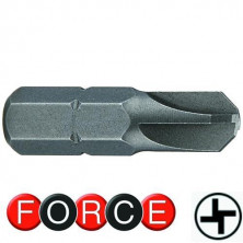 1/4 Бита четырехлепестковая (Torq) TS1/4, L=25 мм (FORCE 121S251.4)