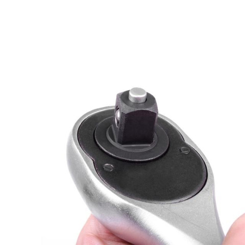 Рукоятка с храповым механизмом на 24 зуба 1/2'', Cr-v INTERTOOL HT-2106