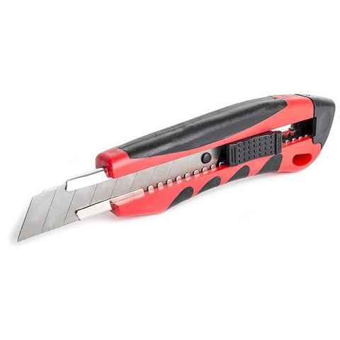 Нож с отломным лезвием INTERTOOL HT-0506