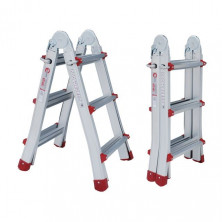 Лестница алюминиевая универсальная раскладная телескопическая INTERTOOL LT-2043