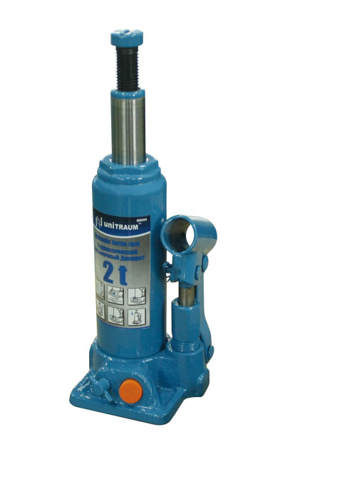 Домкрат бутылочный 2 т (Н=181+116+48 мм) (код UN90204)