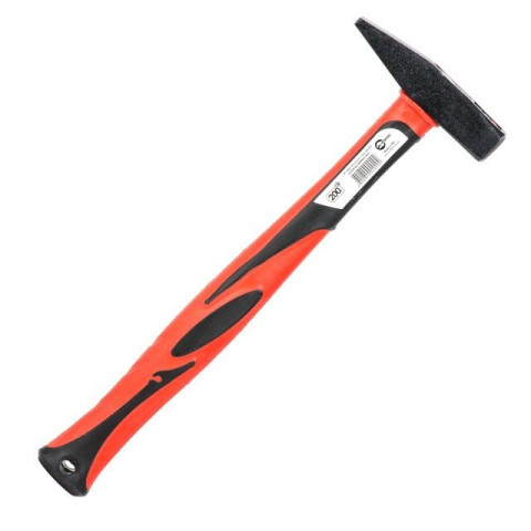 Молоток 200г ручка из фибергласса INTERTOOL HT-0202