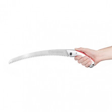 Ножовка садовая изогнутая 330 мм, с металлической ручкой, пластиковый чехол INTERTOOL HT-3146