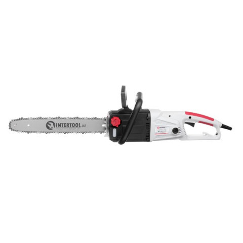 Пила цепная электрическая 2400Вт, шина 40см, SDS-система натяжки цепи, прямой двигатель. INTERTOOL DT-2206