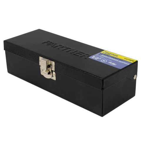 Набор головок ударных 12 предметов,1/2" (10, 12-19, 21, 22, 24мм), в кейсе Partner PA-4121MPB