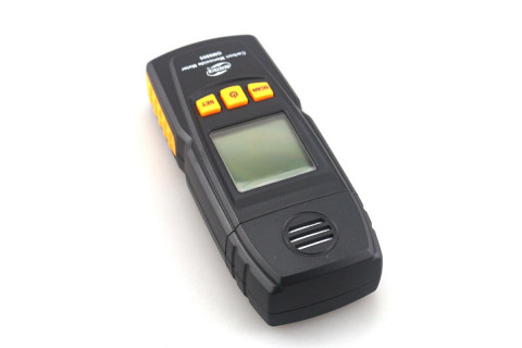 Детектор угарного газа CO + термометр (0-1000 ppm, 0-50°C) BENETECH GM8805