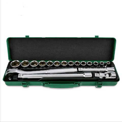 Набор головок с трещоткой TOPTUL 1/2" 18ед. GCAD1821