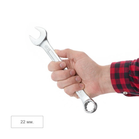 Набор ключей комбинированных 12шт. 6-14,17,19,22 мм, DIN3113, STORM INTERTOOL XT-1004