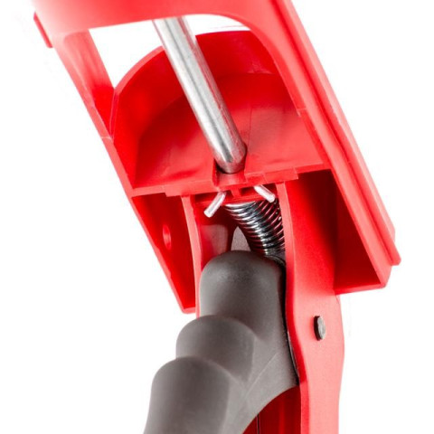 Пистолет для выдавливания силикона, усиленный пластик INTERTOOL HT-0027