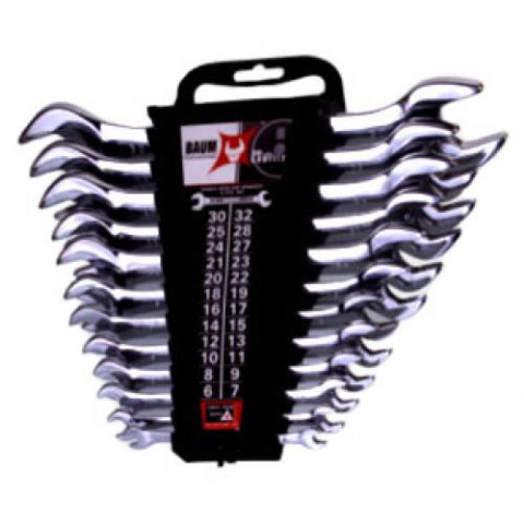 Набор ключей рожковых в пластиковом держателе 12 пр. (6-32 мм) (код 10-12MP)