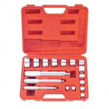 Набор оправок для подшипников 17 пр. (код 917T1)