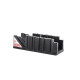 Стусло пластиковое 233x53x53мм INTERTOOL HT-0723