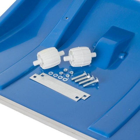 Ковш для уборки снега 760*420 мм, ручка 115 мм синий INTERTOOL FT-2094