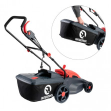 Газонокосилка электрическая 1800Вт, 230В, 2850об/мин, ширина захвата 420мм, высота среза 25-75мм, контейнер 50 литров INTERTOOL WT-1201