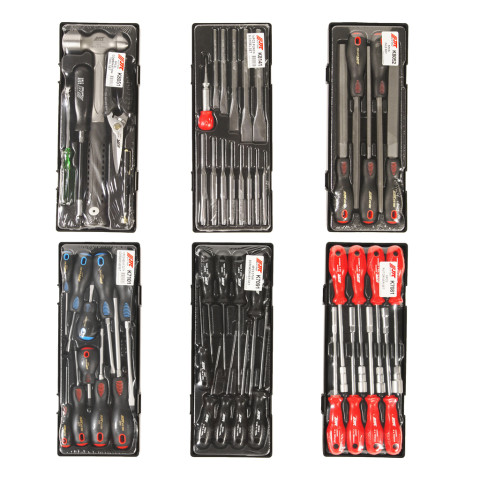 Тележка инструментальная с набором инструмента 496 ед.