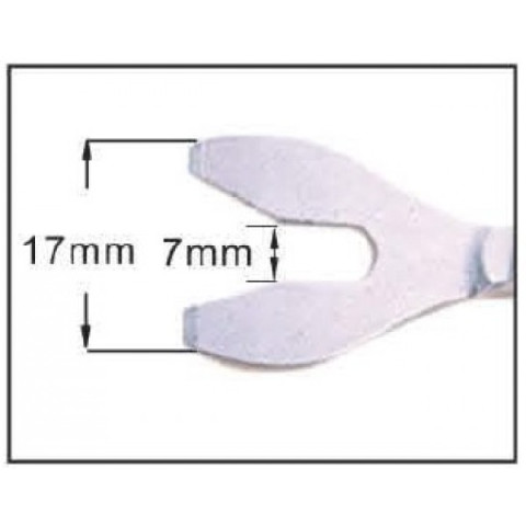 Съёмник клипс 7мм х 30мм