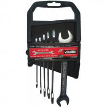 Набор ключей рожковых в пластиковом держателе 6 пр. (6-17 мм) (код 10-6MP)