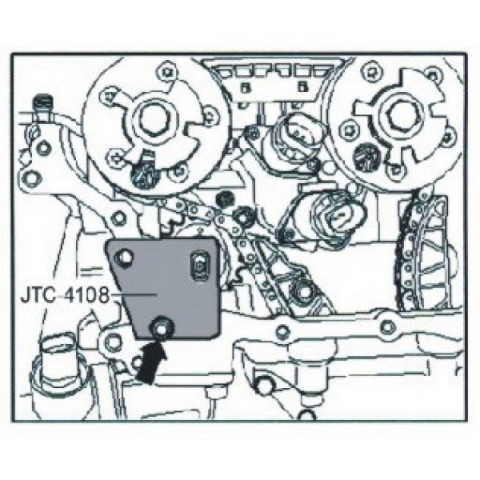 Фиксатор зубчатого колеса топливного насоса VW, AUDI T10363