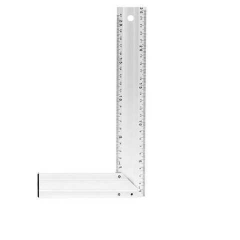 Угольник строительный алюминиевый 250мм INTERTOOL MT-2061