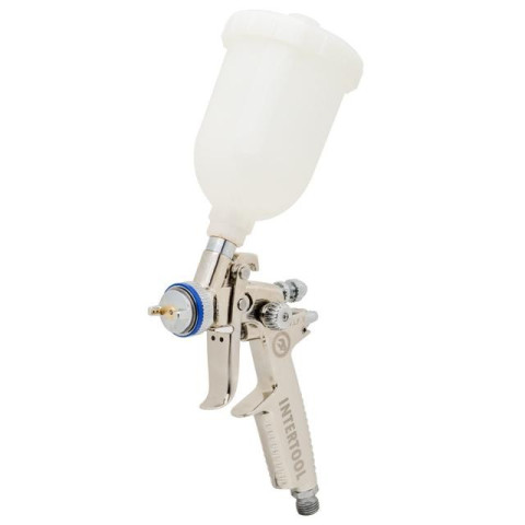 Краскопульт пневматический HVLP II MINI профессиональный INTERTOOL PT-0128