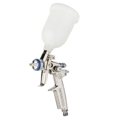 Краскопульт пневматический HVLP II MINI профессиональный INTERTOOL PT-0128