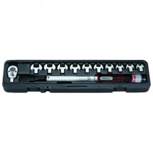 Ключ динамометрический со сменными насадками рожкового типа 13 пр. (10-60 Нм) (код 64714)