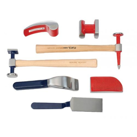 Набор оправок и молотков для рихтовочных работ 7 пр. (код 50719)