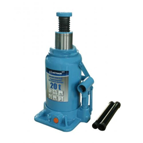 Домкрат бутылочный 20 т (Н=252+150+60 мм) (код UN92004)