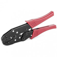 Клещи для обжима контактов с храповым механизмом INTERTOOL HT-7050