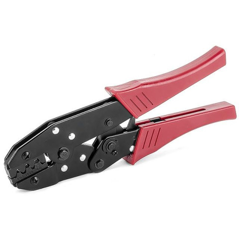 Клещи для обжима контактов с храповым механизмом INTERTOOL HT-7050