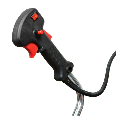 Мотокоса 1.5 кВт/2 л.с., 43 см³, катушка, 3-х лопастной нож, фреза 40 зубъев, двухплечевой ранцевый ремень INTERTOOL DT-2232