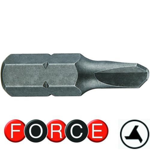 1/4 Бита трехлепестковая №4, L=25 мм (FORCE 122S2504)