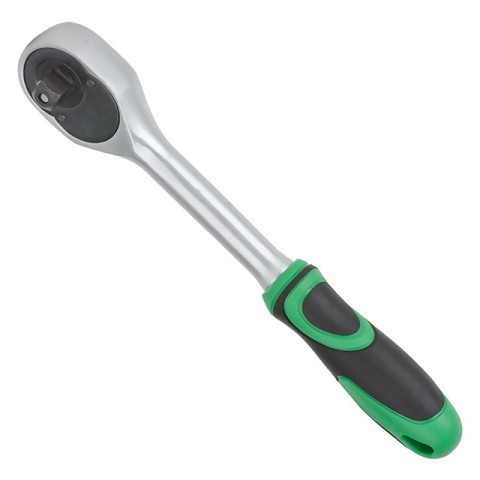 Рукоятка с храповым механизмом на 72 зуба 3/8", Cr-v. INTERTOOL HT-2125