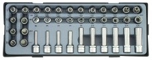 3/8" Набор головок 38 пр. (код T3381)