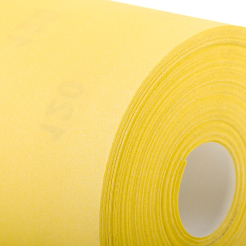 Шлифовальная шкурка на бумажной основе К120, 20cм*50м. INTERTOOL BT-0821