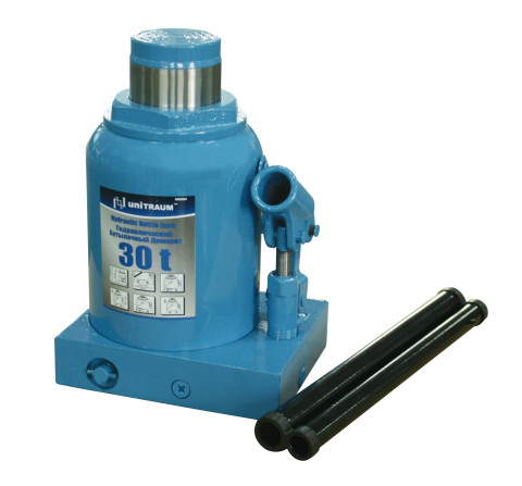 Домкрат бутылочный 30 т (Н=285+180 мм) (код UN93004)