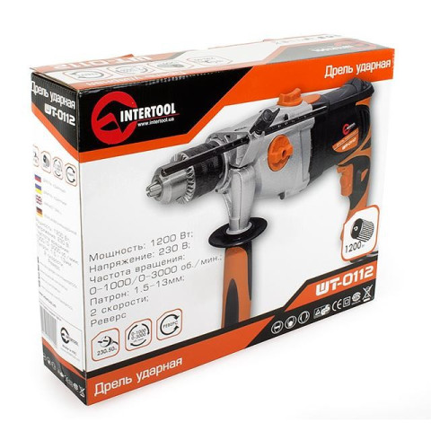 Дрель ударная INTERTOOL WT-0112