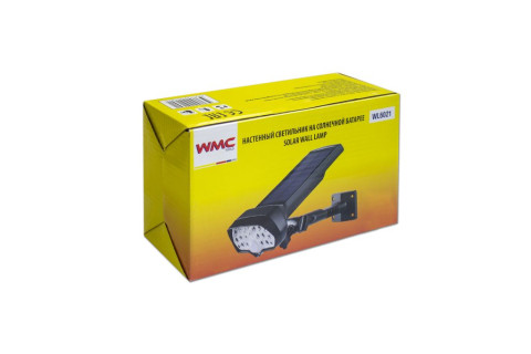 Светильник светодиодный настенный на солнечной батарее с датчиком движения (17 светодиодов SMD)