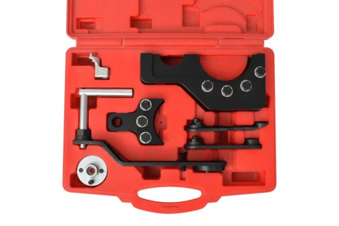 Набор фиксаторов для обслуживания двигателей VW Tuareg, T5, Transporter, 7 предметов (2.5, 4.9D), в кейсе Forsage F-908G13