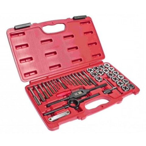 Набор метчиков и плашек дюймовых 40ед.