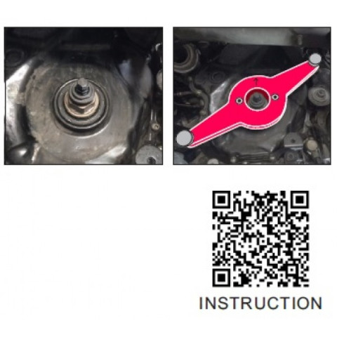 Приспособление для монтажа гасителя колебаний цепи ГРМ VAG TFSI 1.8, 2.0