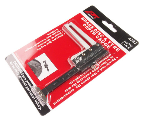 Штангенциркуль для тормозных дисков и глубины протектора шин