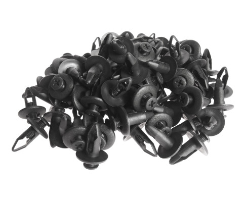 Автомобильная пластиковая клипса (бампер) ( уп 100 шт.)